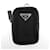 Borsa a tracolla in nylon nero Prada - vista 9