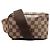 Borsa a tracolla Geronimos da uomo Louis Vuitton Marrone
