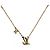 Collana Louis Vuitton in oro con strass D'oro - vista 2