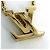 Collana Louis Vuitton in oro con strass D'oro - vista 6