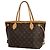 Borsa Tote Louis Vuitton Neverfull PM Marrone
