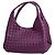 Borsa Tote Bottega Veneta Campana Medium Intrecciato Porpora