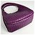 Borsa Tote Bottega Veneta Campana Medium Intrecciato Porpora - vista 2