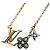 Collana da donna Louis Vuitton LV Glam Pendant Argento D'oro