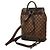 Zaino Louis Vuitton Damier Soho Marrone - vista 2