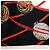 Foulard Hermès Carre 90 LES FEUX DE LESPACE Nero Multicolore - vista 3