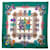 Hermès Hermes Carre 90 LES RUBANS DU CHEVAL Sciarpa Blu Multicolore