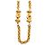 Collana a catena Chanel Vintage placcata oro D'oro - vista 4