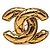 Spilla Vintage Chanel Coco Mark D'oro