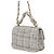Borsa a tracolla con catena in tweed grigio Chanel Marrone - vista 2