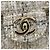 Borsa a tracolla con catena in tweed grigio Chanel Marrone - vista 8