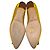 Décolleté basse Manolo Blahnik Jewel Buckle in raso giallo - vista 8