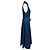 Vestido camisero sin mangas con cinturón en denim azul MSGM - vista 2