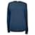 Loewe Anagram Pullover aus Navy-Baumwolle Blau Marineblau  - Ansicht 1