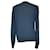 Loewe Anagram Pullover aus Navy-Baumwolle Blau Marineblau  - Ansicht 3