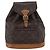 Louis Vuitton Vintage Montsouris Monogram Canvas MM Marron