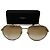 Occhiali da sole Aviator Givenchy in metallo marrone Rosso - vista 9