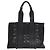 Borsa Tote Woody Large in pelle nera Chloé Nero