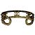 Timeless Bracciale Chanel CC Chain Accent in metallo dorato D'oro - vista 4