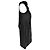 Mini vestido de botões Prada em couro preto - vista 2