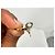 Timeless Orecchini Chanel Crystal CC Bow Drop in metallo dorato Stampa python - vista 6