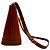 Céline Borsa a secchiello Celine Small Cuir Triomphe in pelle marrone - vista 3
