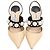Décolleté Jimmy Choo Breslin 100 in Raffia Beige - vista 3