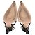 Décolleté Jimmy Choo Breslin 100 in Raffia Beige - vista 6