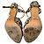 Jimmy Choo Python Embossed Strappy Sandals in Animal Print Leather Python print - view 8