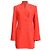 Salvatore Ferragamo Blazer entallado Ferragamo en lana roja