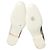 Timeless Mocassini Wingtip Chanel con accento a catena in pelle bianca Bianco Crudo - vista 7