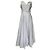 Autre Marque Abito midi con scollo a V Alexander Mcqueen in cotone viola Porpora