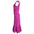 Herve Leger Vestido Bridget de malha canelada plissada em rayon roxo por Hervé Léger - vista 2