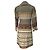Trench in jacquard misto Etro multicolore in cotone - vista 3