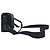 Off White Off-White Diagonal Padded Binder Flap Schultertasche aus schwarzem Leder - Ansicht 2