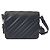 Off White Off-White Diagonal Padded Binder Flap Schultertasche aus schwarzem Leder - Ansicht 3