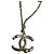 Timeless Collana Chanel CC con decorazioni in perle e cristalli in metallo dorato D'oro Metallico - vista 3