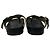Ciabatte Thong Loewe Ease Embellished in Pelle di Agnello Nera Nero - vista 3