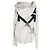 Off White Off-White Degrade Arrow-Print Hoodie aus weißer Baumwolle - Ansicht 3