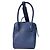Borsa a tracolla Hermès Lindy 26 in pelle blu navy - vista 3