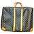 Louis Vuitton Monogram Sirius 55 Koffer aus braunem Canvas Python drucken - Ansicht 3