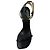 Sandali con tacco Loewe Petal Ankle Strap in pelle di capra nera Nero - vista 8