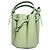 Polène Mini borsa Numero Huit di Polene in pelle verde - vista 5