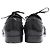 Scarpe brogue con borchie in pelle nera Dolce & Gabbana Nero - vista 4