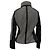 Chaqueta Moncler Grenoble con paneles con cremallera en lana gris - vista 3