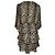 Ganni Mini-Stufenkleid mit Leopardenmuster aus braunem Polyester - Ansicht 3