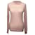 Maglione Joseph a girocollo in cashmere rosa  - vista 1
