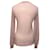 Maglione Joseph a girocollo in cashmere rosa  - vista 3