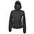 Giacca con cappuccio in pile con zip Prada in poliestere nero