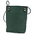 Borsa Pebble Pouch di Loewe in pelle di vitello verde